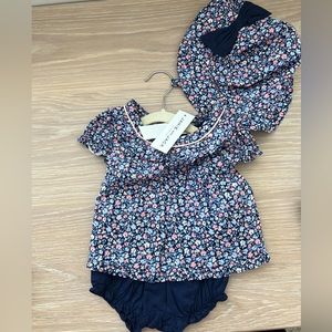 Janie & Jack Matching set with hat